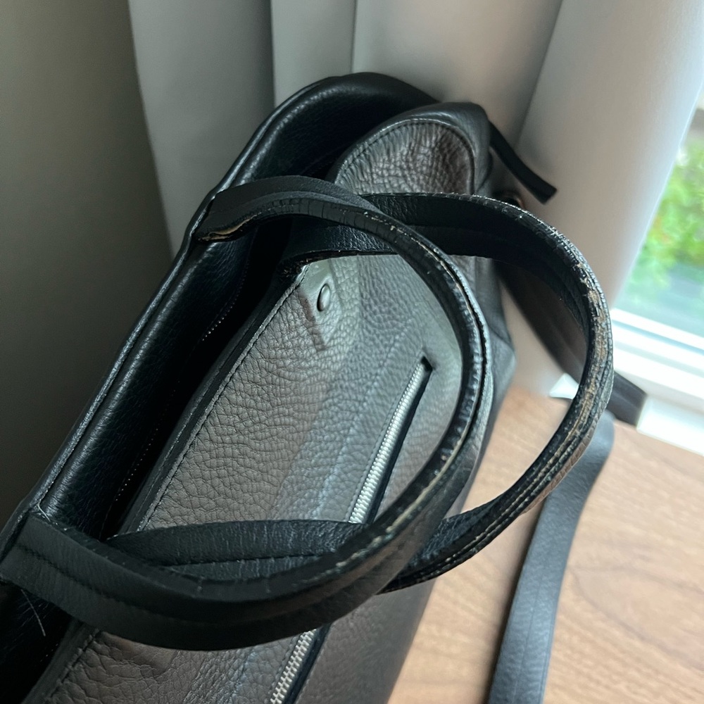 Maison Martin Margiela Black Leather Duffel Bag ghost briefcase - Picture 11 of 14